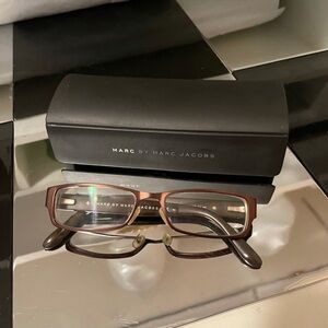 Marc Jacobs brown eyeglasses with case